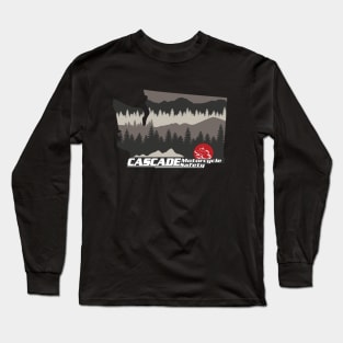 Cascade Motorcycle Safety Logo Long Sleeve T-Shirt